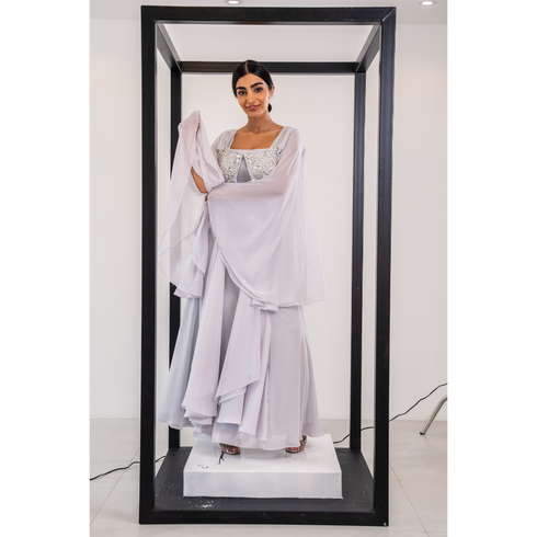 CRYSTAL JACKET DRESS