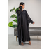 TWO LAYER BLACK ABAYA