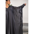 TWO LAYER BLACK ABAYA