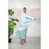 SKY BLUE EMBROIDERY ABAYA