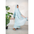 SKY BLUE EMBROIDERY ABAYA
