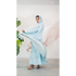 SKY BLUE EMBROIDERY ABAYA