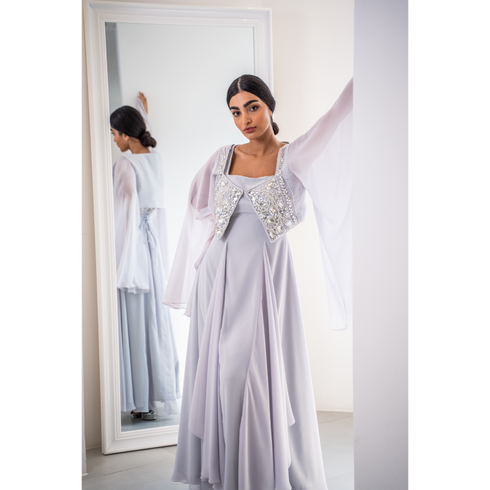 CRYSTAL JACKET DRESS