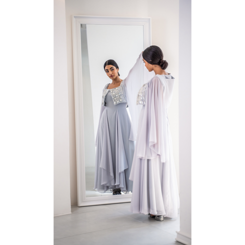 CRYSTAL JACKET DRESS